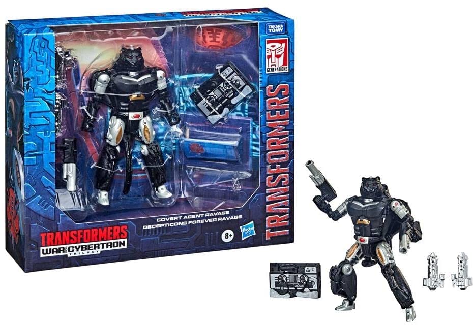 Packung mit 2 Ravage- und Decepticons-Figuren, 15 cm
