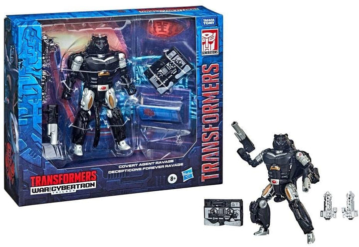 Packung mit 2 Ravage- und Decepticons-Figuren, 15 cm