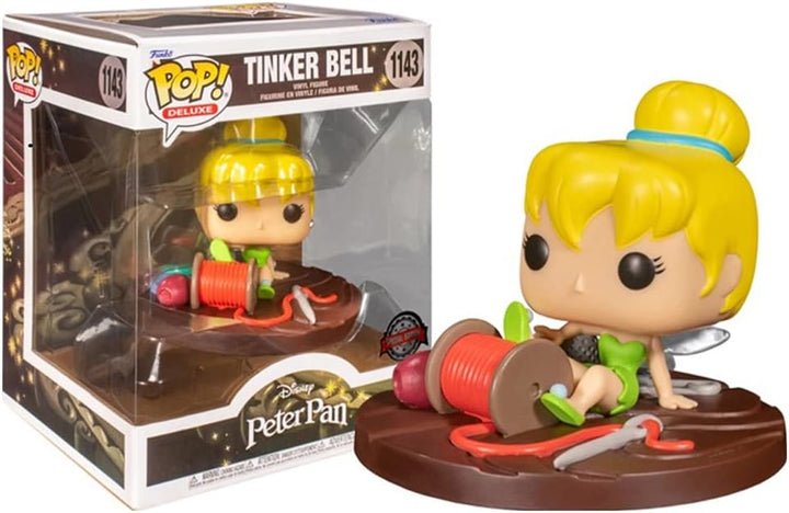 POP Funko Deluxe Disney Peter Pan Tinker Bell Vinylfigur – exklusiv bei BoxLunch