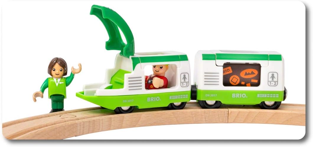 BRIO World Circle Wooden Railway Train Set Toy For Kids