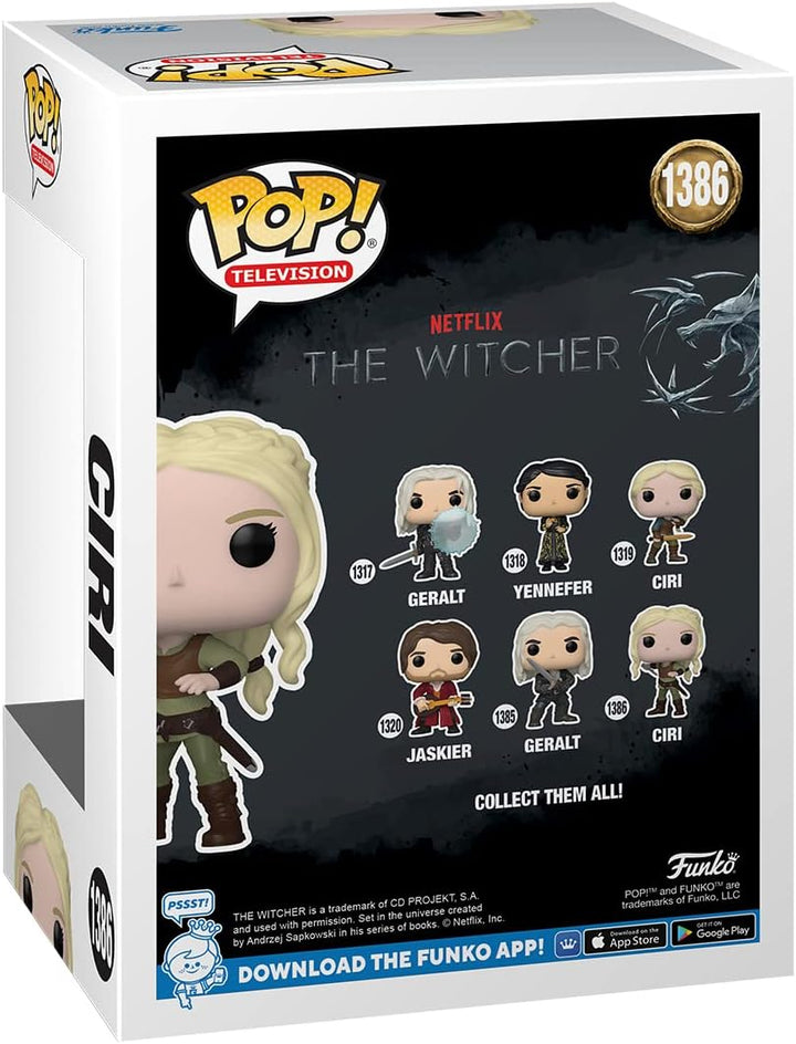 TV: The Witcher – Ciri (With Sword) Staffel 3 Funko 74245 Pop! Vinyl 