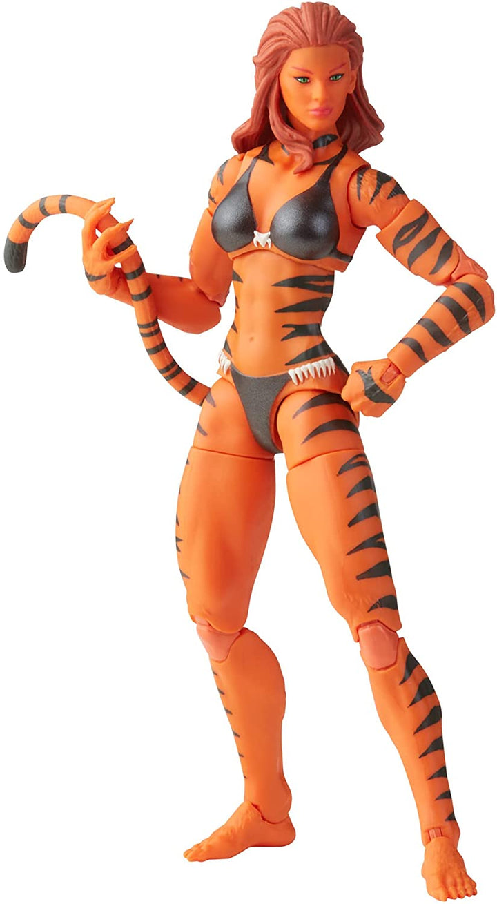 Marvel Legends Series Avengers 15 cm große Marvel's Tigra-Figur für Kinder ab 4 Jahren