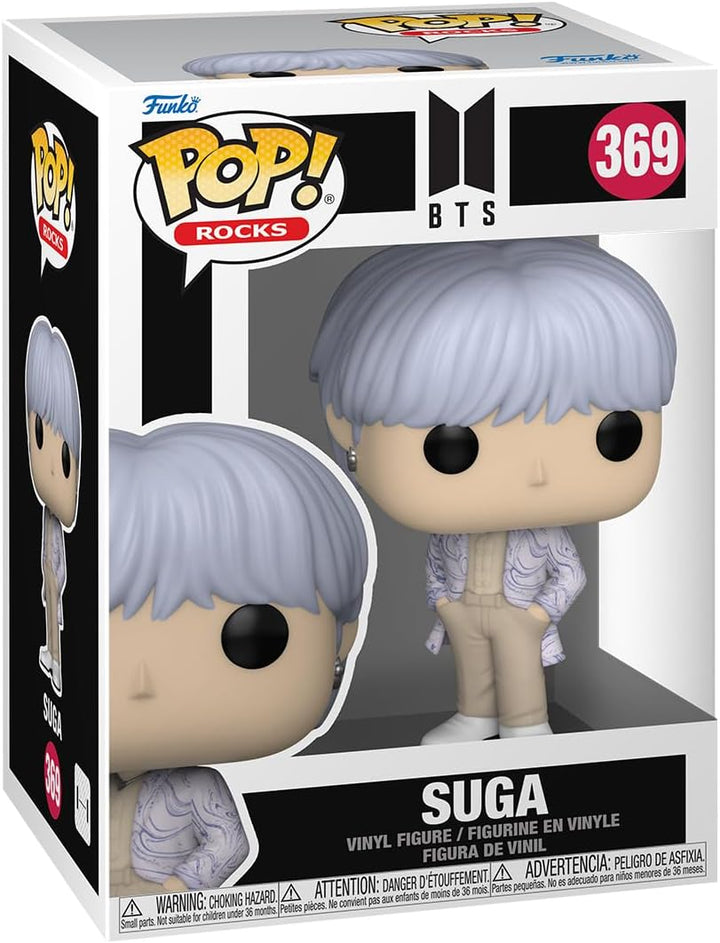 Funko POP! Rocks: BTS – Suga – Vinyl-Sammelfigur – Geschenkidee – offizieller M