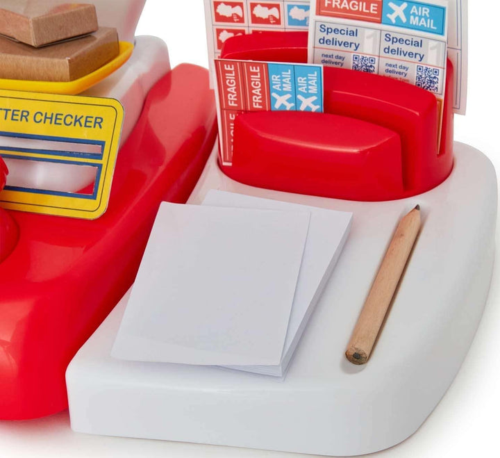 Casdon Post Office, Spielzeug-Postamt für Kinder ab 3 Jahren, ausgestattet mit mehreren E