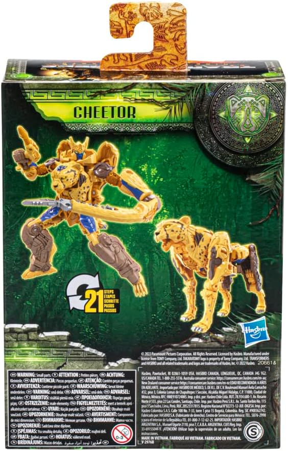 Transformers Movie 7 Rise of the Beasts Cheetor-Actionfigur der Deluxe-Klasse