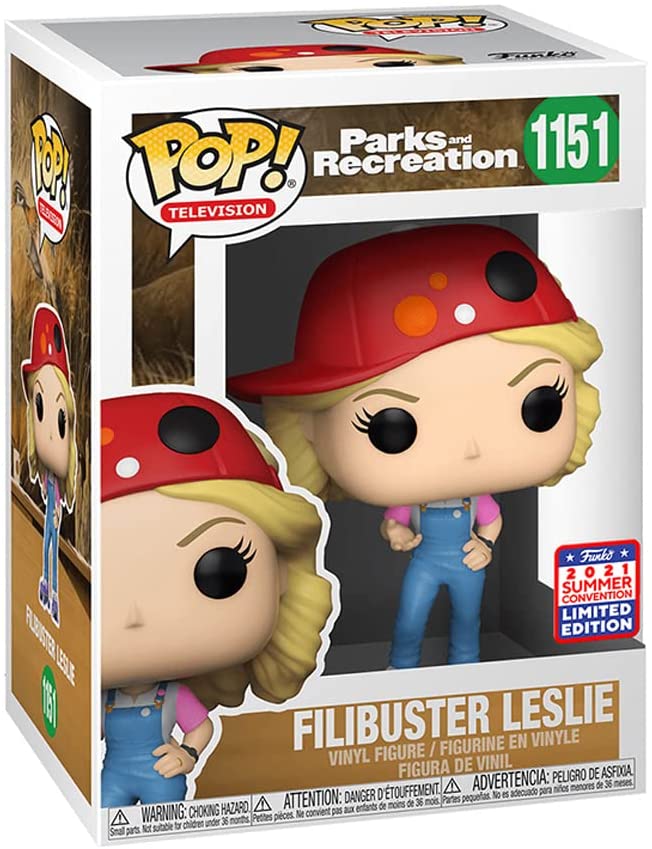 Parks und Freizeit Filibuster Leslie Exclu Funko 55905 Pop! Vinyl Nr. 1151