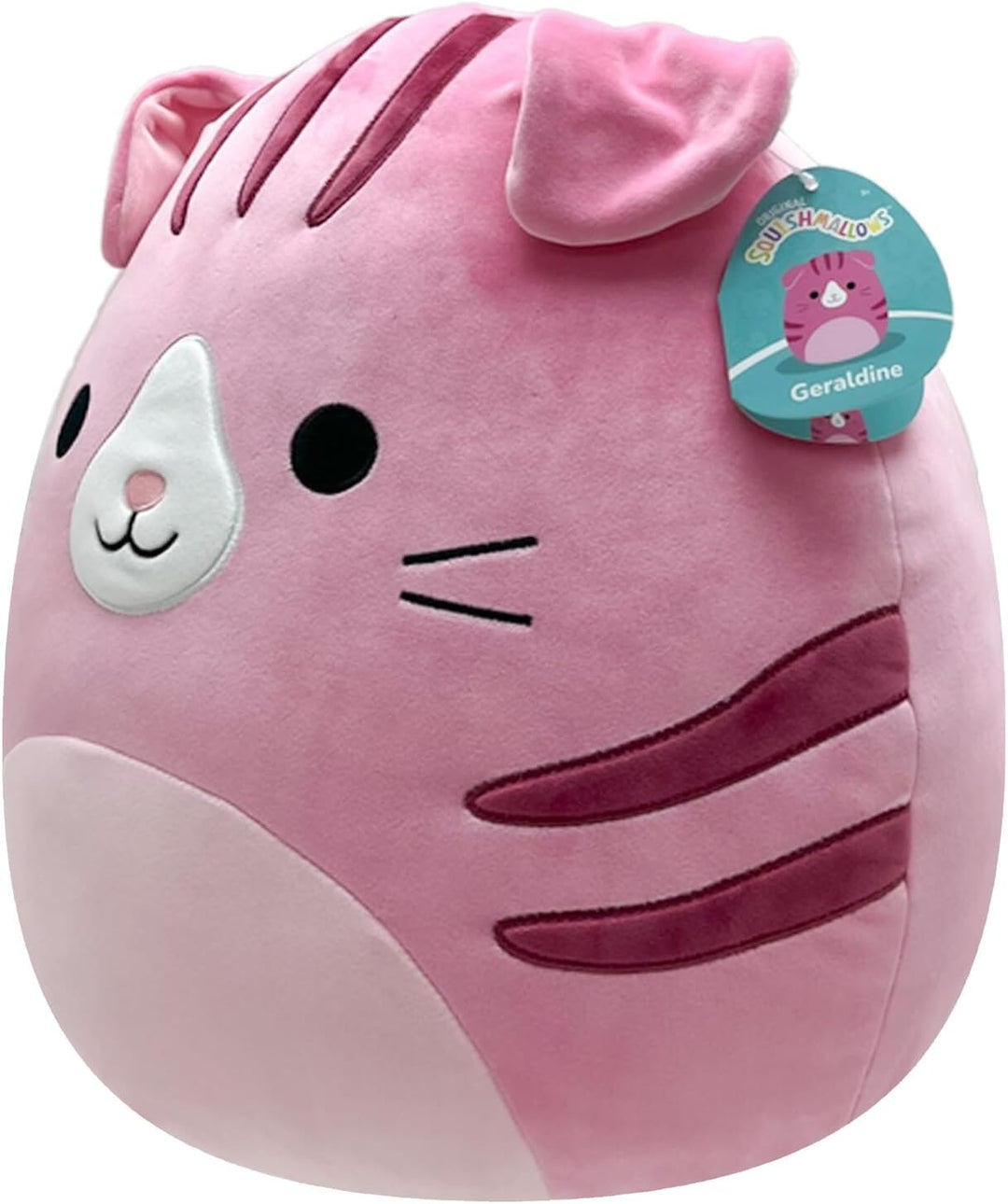 Squishmallows 40cm Geraldine the Pink Scottish Fold Cat