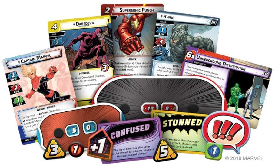 Fantasy Flight Games Marvel Champions: The Card Game Base Set