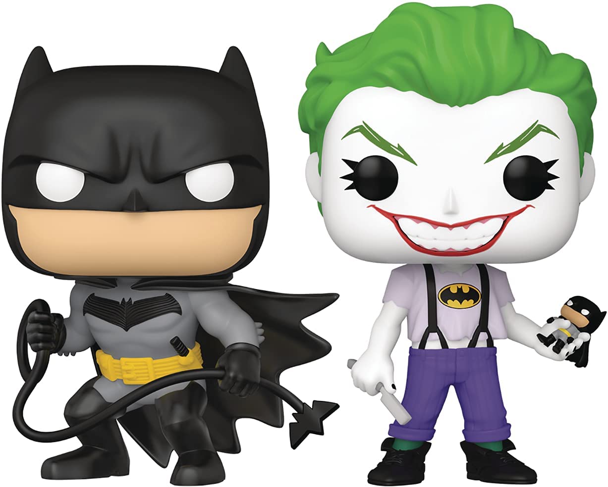 Funko Pop! Vinyl DC Comics - Batman & Joker White Knight Exclusive Set (56117)