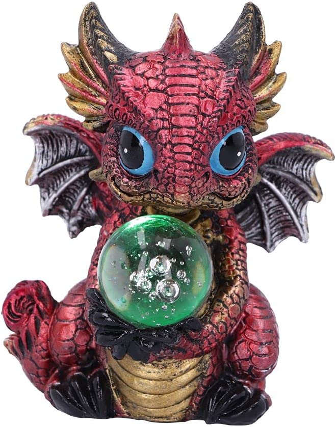 Nemesis Now Orb Glow 10,8 cm, Rot