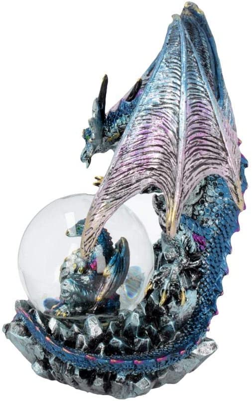 Nemesis Now Azul Oracle Schneekugel, Blau, 19 cm