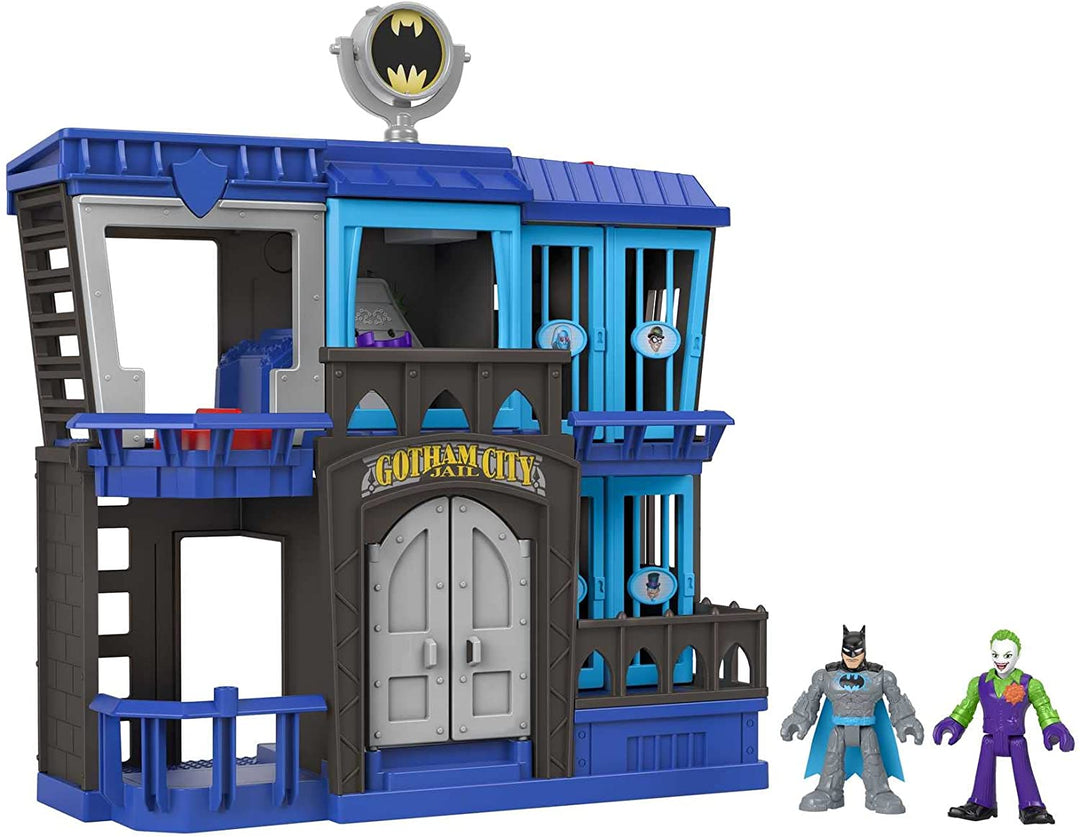 Fisher-Price Imaginext DC Super Friends Gotham City Jail Recharged, Gefängnisstücke