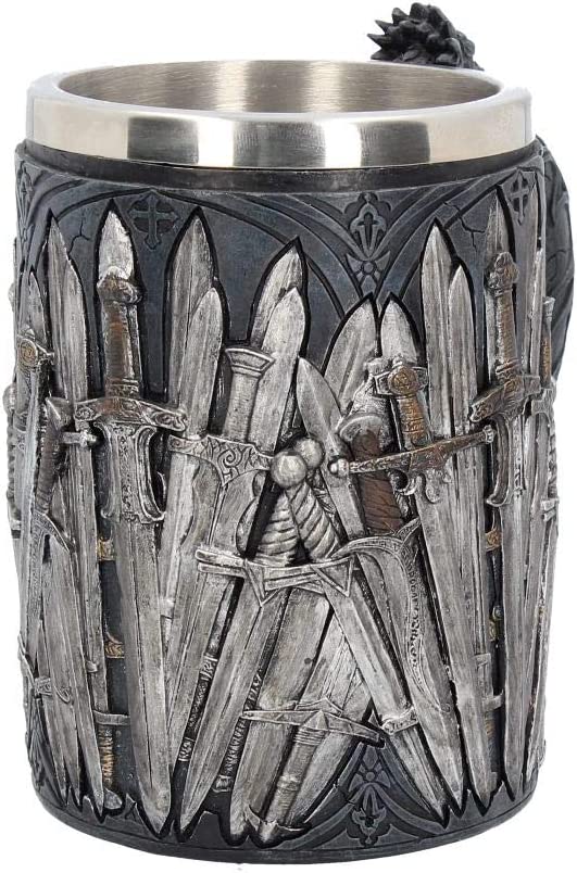 Nemesis Now Sword Humpenbecher 14 cm Silber