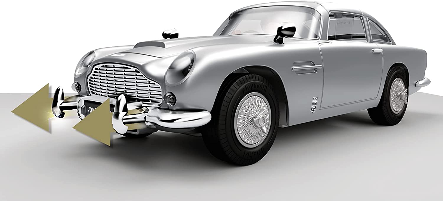 PLAYMOBIL James Bond Aston Martin DB5 - Goldfinger Edition (70578) - Action Vehicle Playset 7