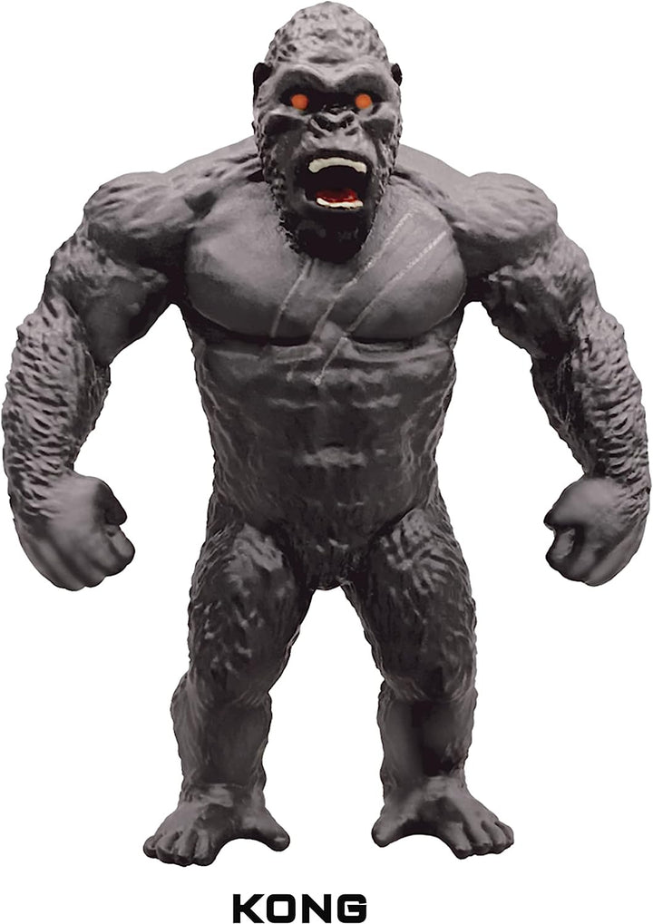 MonsterVerse MNG09000 Godzilla vs Kong 2" Mini Monster 6er Pack, mehrfarbig