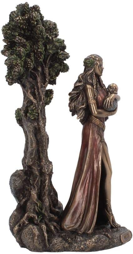 Nemesis Now Danu Mutter der Götter, 29,5 cm große Figur, Bronze, Einheitsgröße