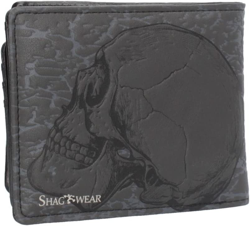 Nemesis Now C4265M8 Memento Mori Geldbörse 10 cm Schwarz, PU