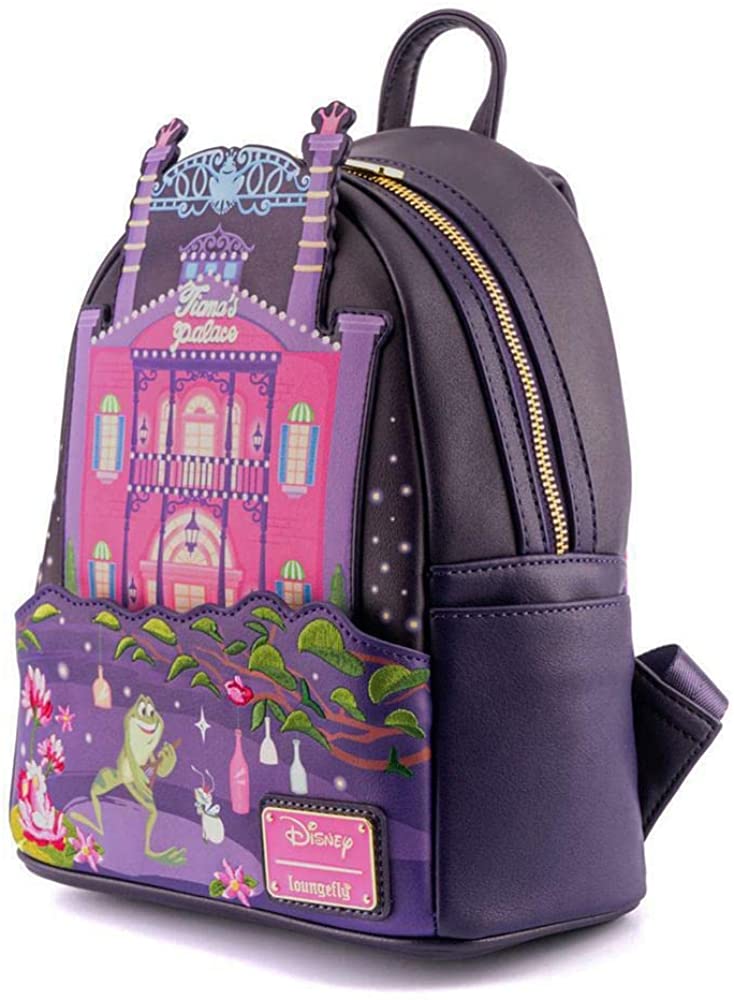 Loungefly Disney Princess and the Frog Tiana's Palace Mini Backpack