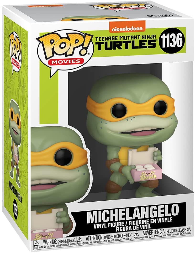Funko Pop! Nickelodeon Teenage Mutant Ninja Turtles - Michelangelo Vinyl Figure #1136