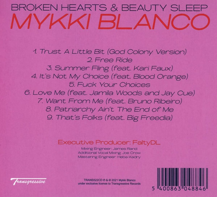 Mykki Blanco - Broken Hearts & Beauty Sleep [Audio CD]