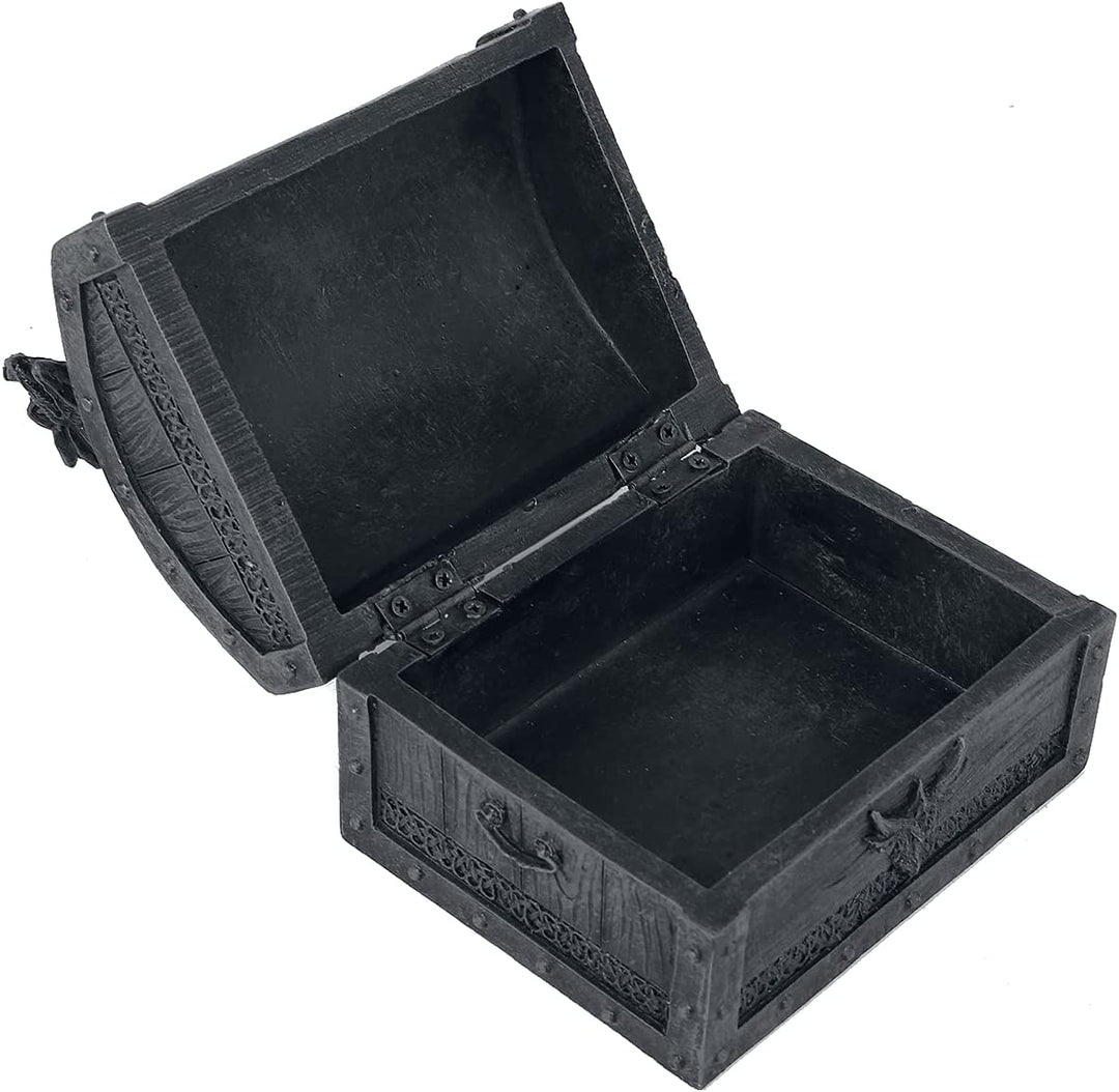 Nemesis Now Sacred Keeper Drachenbox, Grau, 14,5 cm