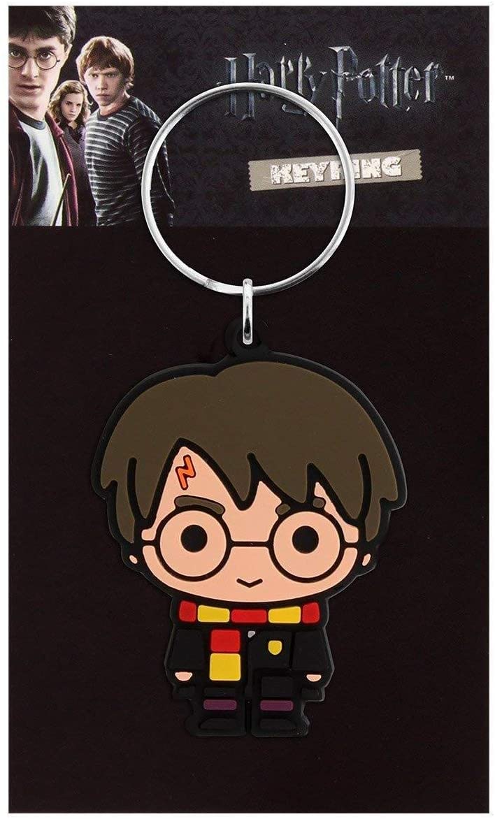 Warner Bros Harry Potter Chibi Style Rubber Keychain 3