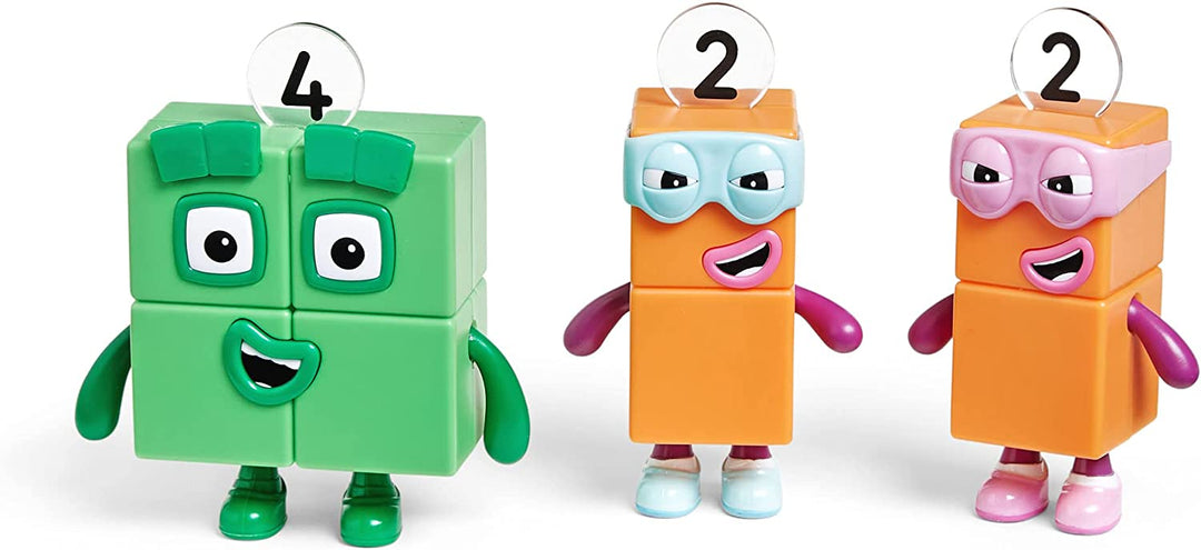 Learning Resources HM95355-UK Numberblock Four and The Terrible Twos, Einheitsgröße
