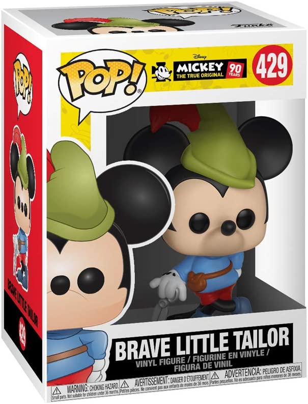 Disney Mickey Brave Little Tailor Funko 32189 Pop! Vinyl Nr. 429
