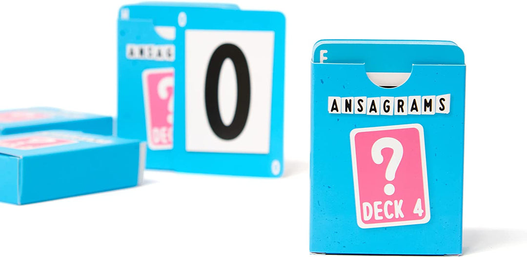 Ansagrams Party Game (Big Box Edition) | Fast-Paced Trivia Card Game for Adults