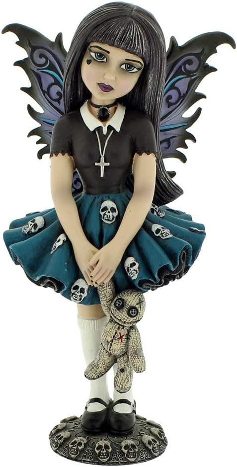 Nemesis Now Noire Feenfigur, Schwarz, 14 cm, Kunstharz
