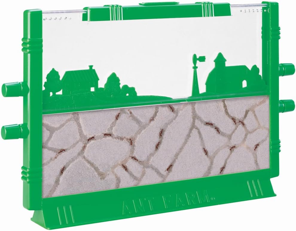 Uncle Milton Giant Ant Farm - Educational Playset with 4 Antports for Connecting Habitats