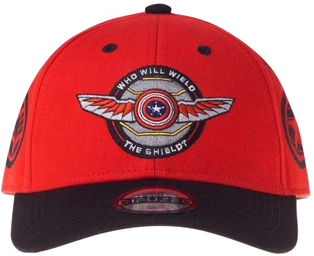 Marvel – Winter Soldier – Baseballkappe mit Abzeichen