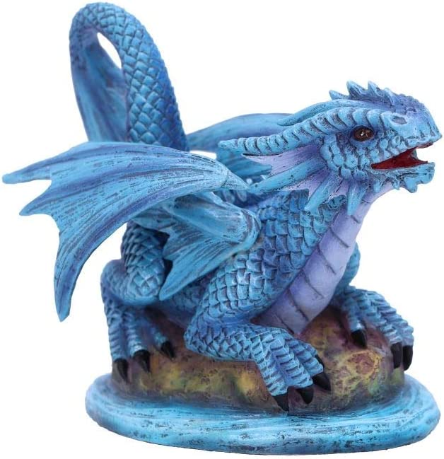 Nemesis Now Anne Stokes Age kleine Wasserdrachen-Figur, blau, Einheitsgröße