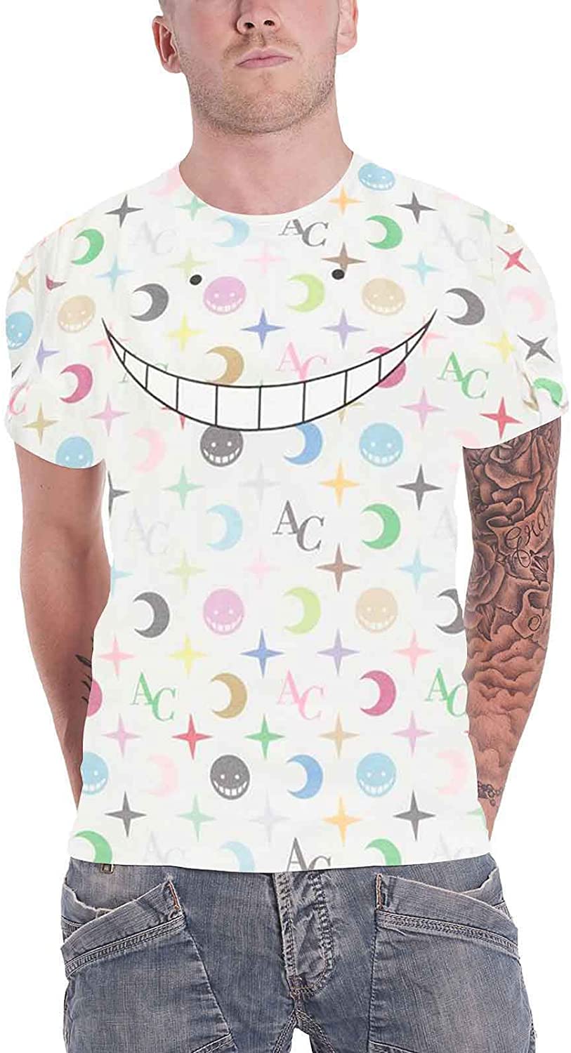 Assassination Classroom - AOP Koro Sensei Herren T-Shirt (l) Weiß