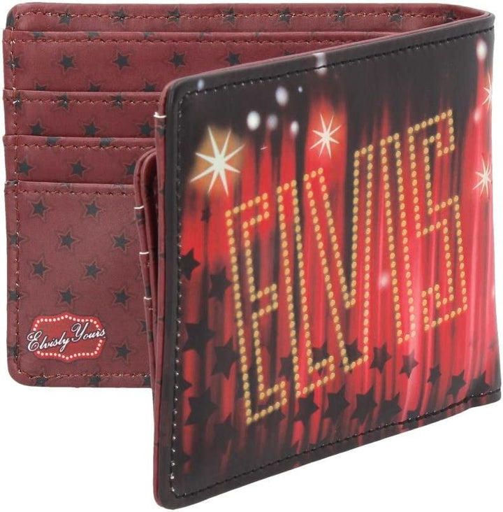 Nemesis Now Elvis-Geldbörse, 10 cm, Rot, PU