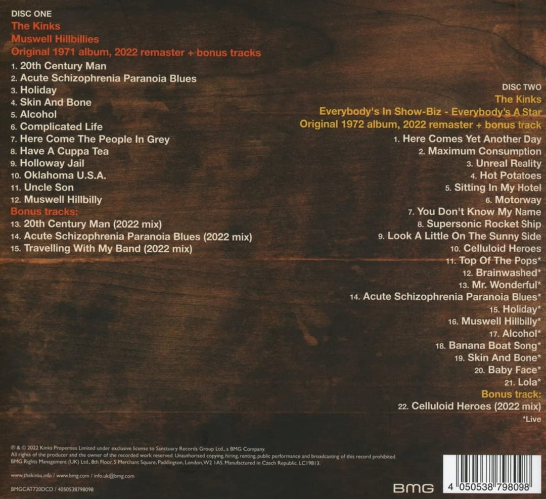 Muswell Hillbillies / Everybody's in Show-Biz [Audio-CD]