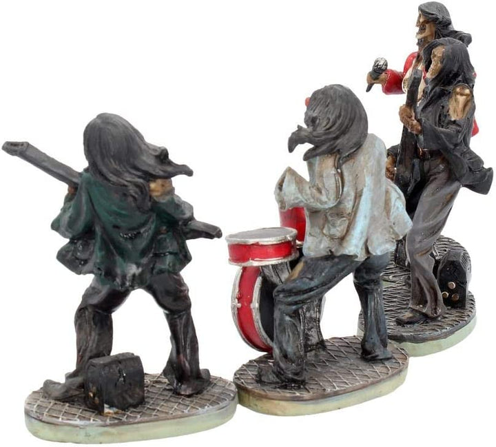 Nemesis Now NEM3962 Eine verdammt gute Band! (Vierer-Set) Figur 10 cm Elfenbein