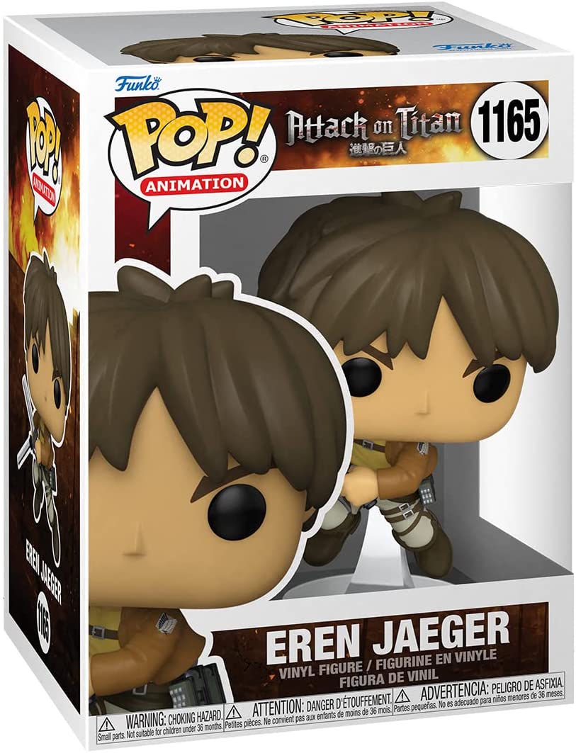 Funko Pop! Animation Attack on Titan - Eren Yeager Vinyl Figure #1165