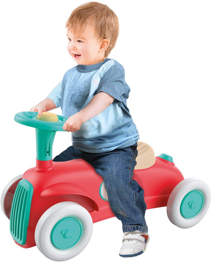 Clementoni – 17308 – Meine erste Autofahrt – Einsteigen und spielen – 100 % recyceltes Material – Hergestellt in Italien – Geeignet für 12–36 Monate
