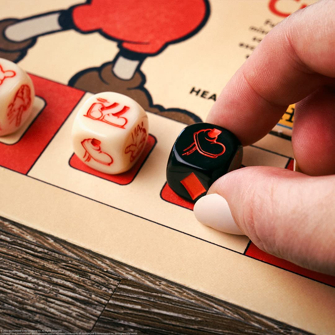 USA-OPOLY | Cuphead Roll and Run | Würfelspiel | Ab 8 Jahren | 1-4 Spieler | 20+ Minuten