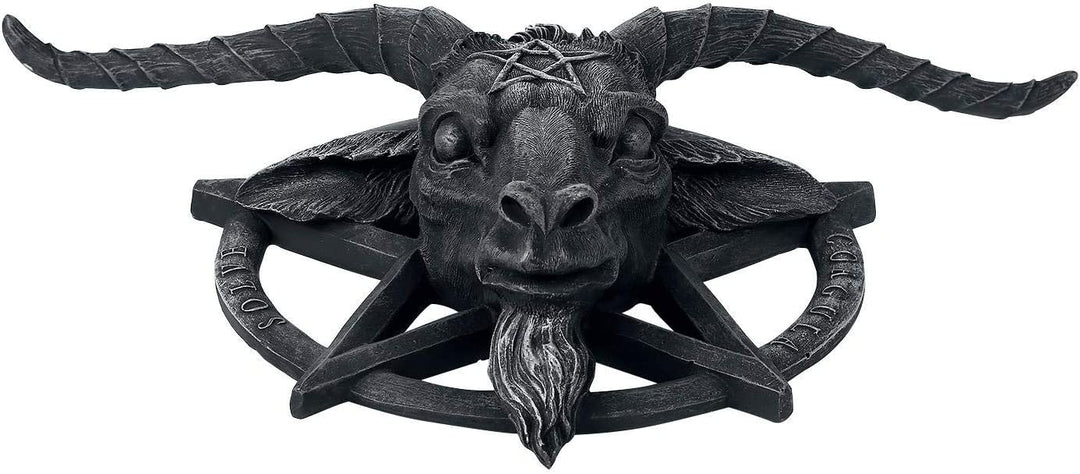 Nemesis Now Baphomet Wandschild, 49 cm, Schwarz