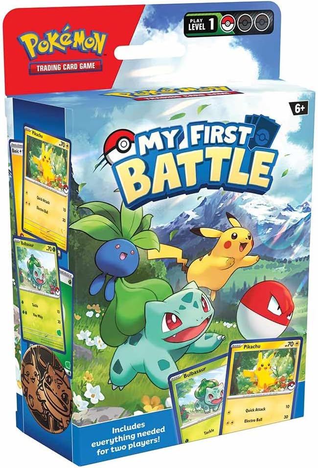 Pokémon TCG: My First Battle – Bulbasaur vs Pikachu / Charmander vs Squirtle