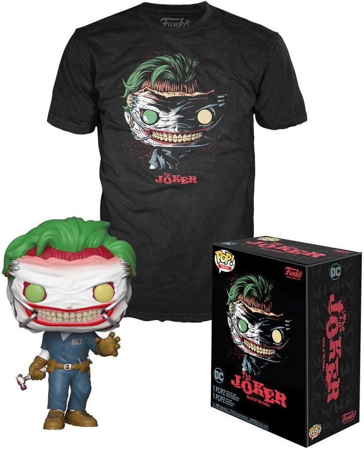 Funko Pop! DC Comics - The Joker Exclusive Vinyl Figure & T-Shirt Set (M) 1