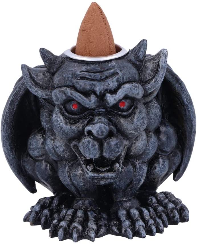 Nemesis Now Scent Guardian Backflow-Räuchergefäß, 7,4 cm, Grau
