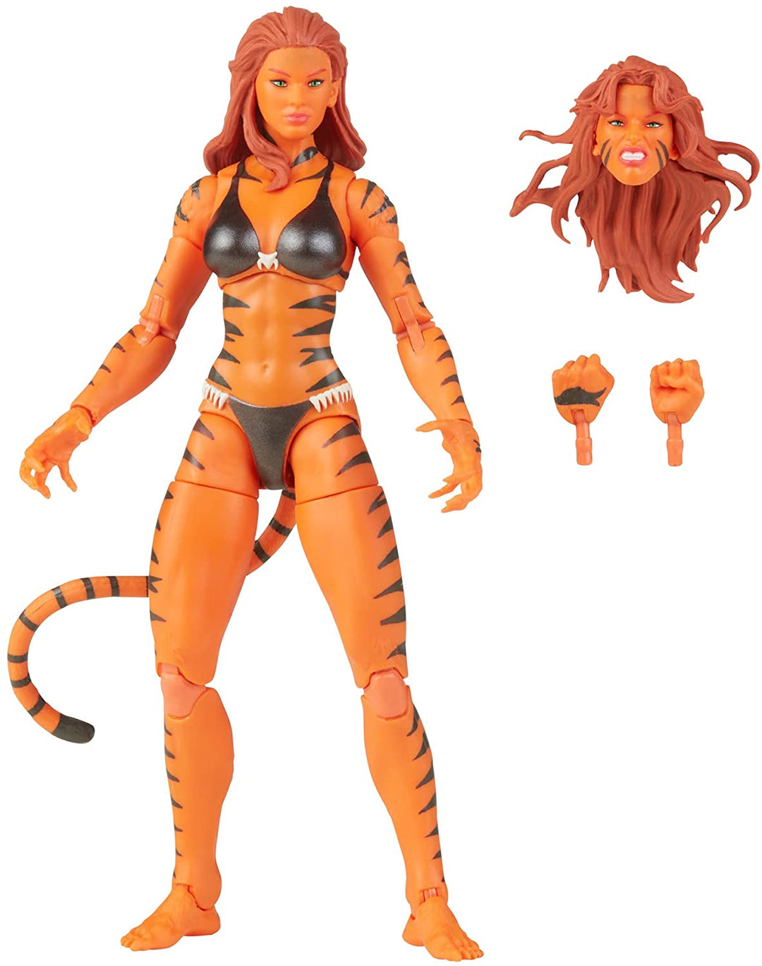 Marvel Legends Series Avengers 15 cm große Marvel's Tigra-Figur für Kinder ab 4 Jahren