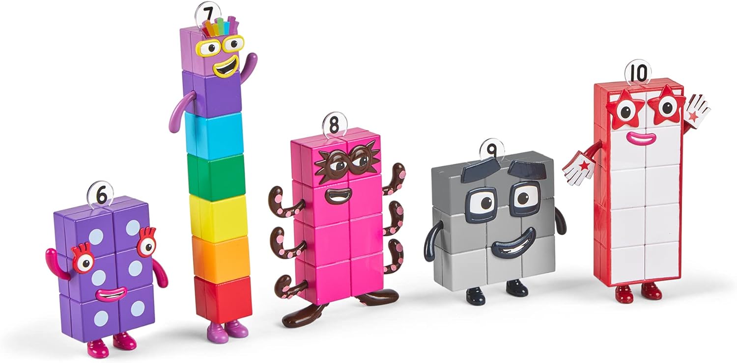 Learning Resources Numberblocks Friends Six to Ten - Playable Figures for Ages 3-7 7