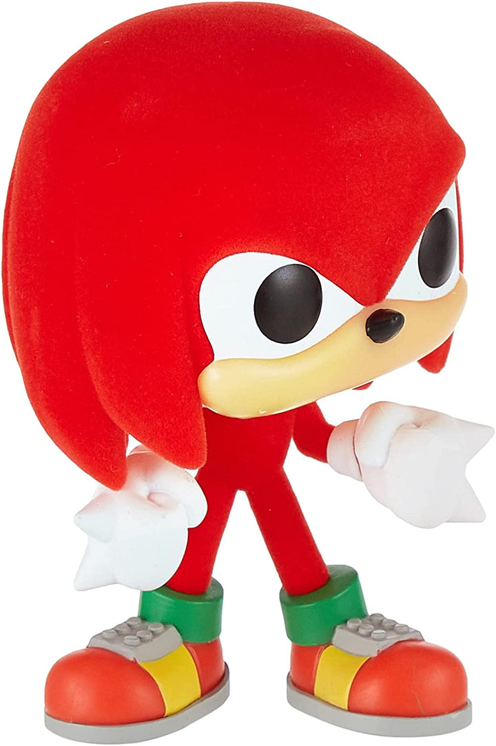 Sonic The Hedgehog Knuckles Flocked Exklusiver Funko Pop! 61034 Vinyl Nr. 854