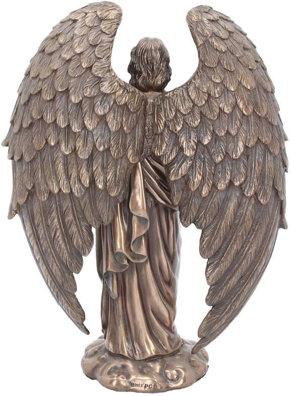 Nemesis Now Metatron-Erzengel-Figur, 26 cm, Bronze, Kunstharz