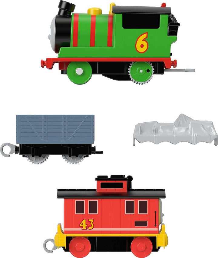 ?Fisher-Price Thomas &amp; Friends Percy &amp; Brake Car Bruno motorisiert batteriebetrieben