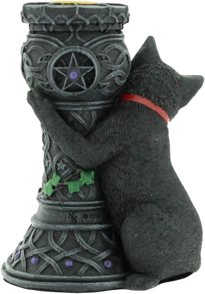Nemesis Now B1810E5 Mitternachtsfigur, 19 cm, Grau